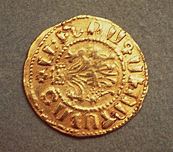 Levon I, Gold, Obverse, Paris, Bibliothèque nationale, 1198-1219