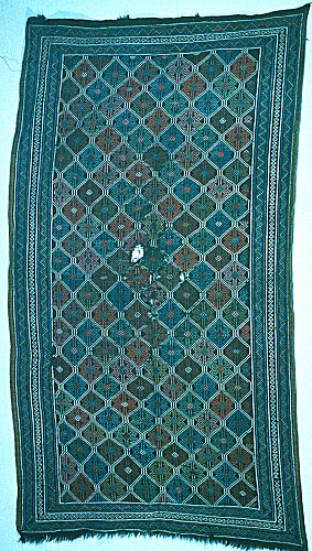 Embroidered Carpet, XIXth Century, Erevan
