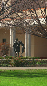 Entrance to the Music Building