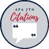 Badge - APA 7th citations