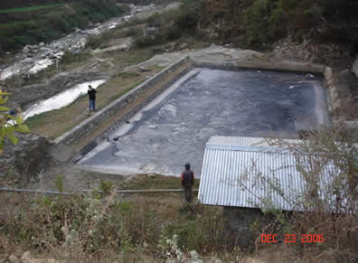 Leachate Treatment Pond in Sisdol Landfill, Nepal