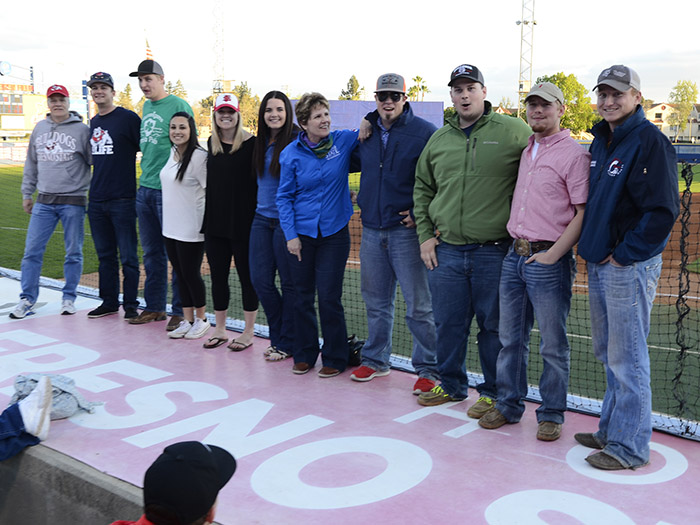 AgFest Baseball Game & Ag Business students