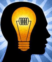 Light bulb in brain