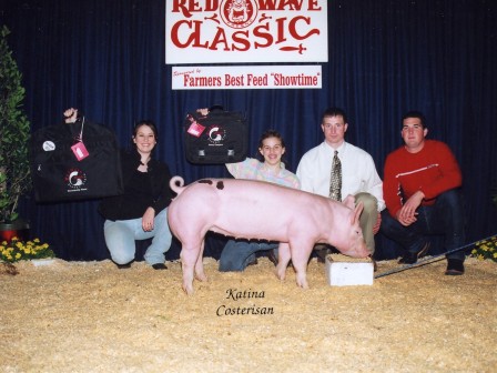 Reserve Grand Champion Hog 2004