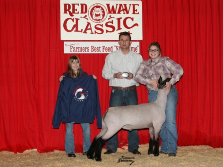 Grand Champion lamb 2009