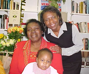 Dr. Small with her Granddaughter and a Friend (26kb)