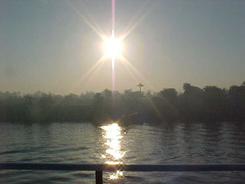 Sunset on the Nile 