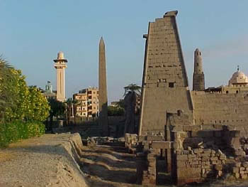 Entrance to the Temple of Luxor