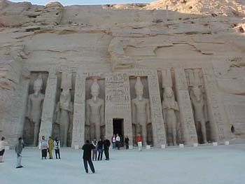 The Temple of Hathor Dedicated to Queen Nefertari