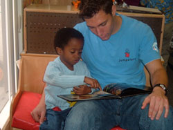 Reading volunteer