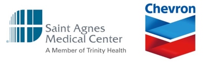 chevron and saint agnes medical center logos